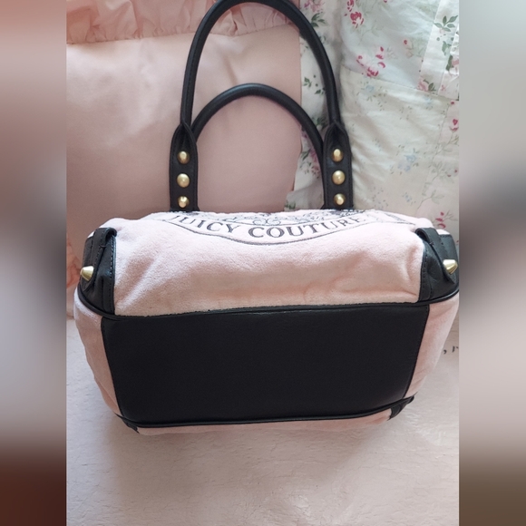 🎀 Rare Baby Pink Juicy Couture Bag - Picture 8 of 11